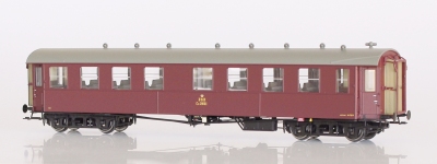 Dekas DK-876121 - H0 - Personenwagen CO, DSB, Ep. III-IV